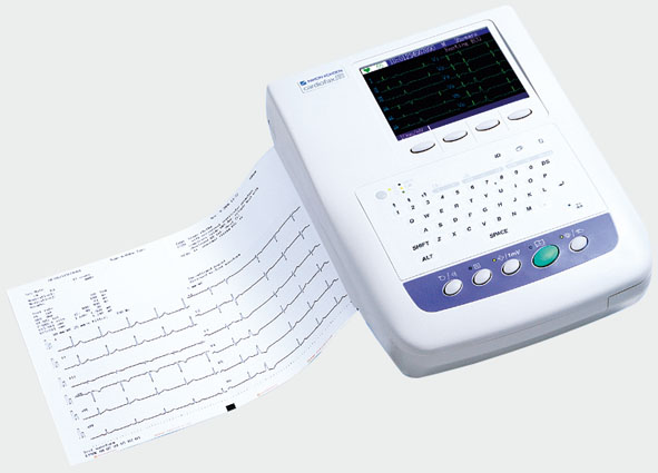 Nihon Kohden EKG 1350 Cardiofax M EKG Ergometrie Lungenfunktion