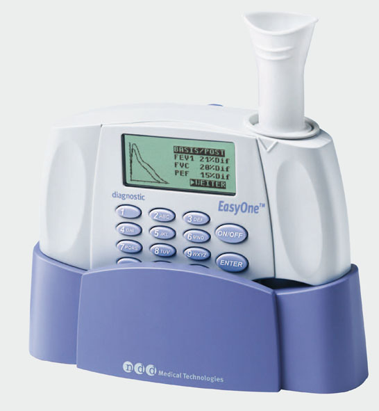 Spirometer EASY ONE LungenfunktionsTestgeräte Diagnosegeräte